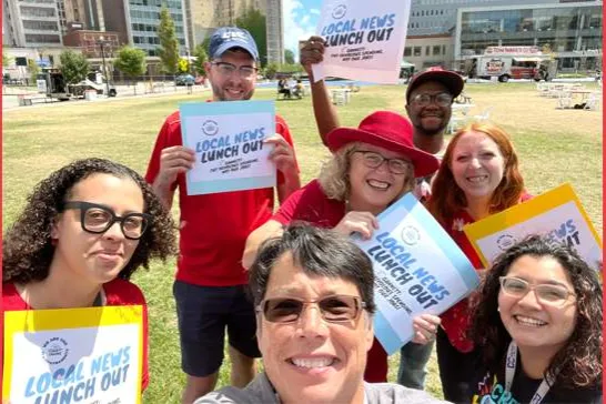 Gannett Journalists Walkout