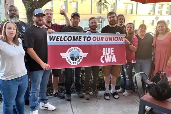 New Flyer Joins IUE-CWA