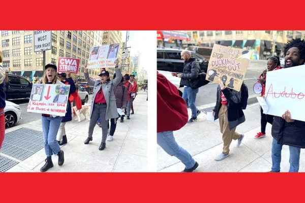 Audubon Bird Union Rally
