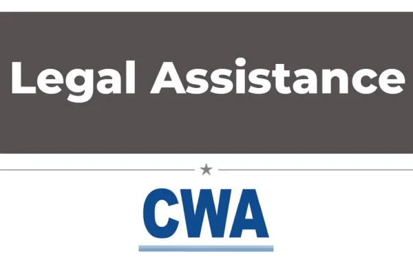 Legal Assistance Discounts for CWA Members