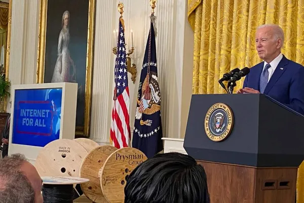 Biden Broadband Event