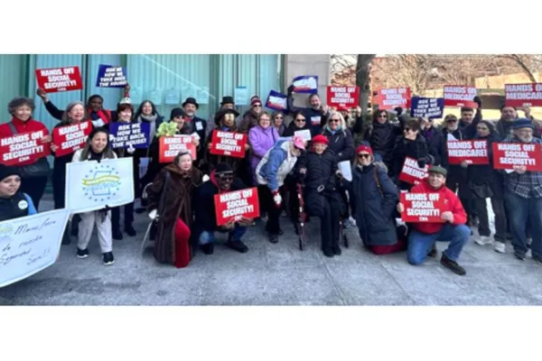 NY and NJ Members Rally for Social Security