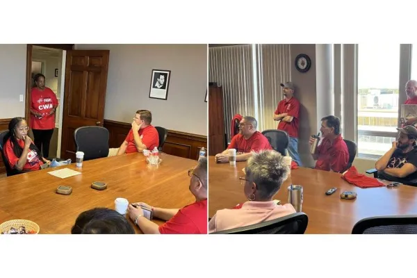 CWA D4 Gets Out the Vote for Sherrod Brown