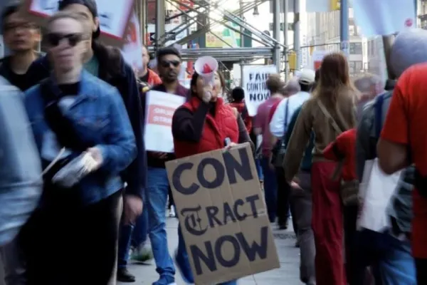New York Times Tech Guild ULP Strike
