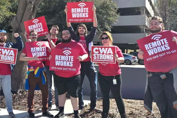 ZeniMax Informational Picket