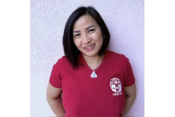 CWA Local 9510 Secretary-Treasurer Kristy Pham