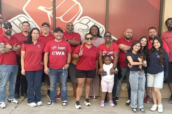 CWAers Rally for Pro-Worker Candidates in San Antonio