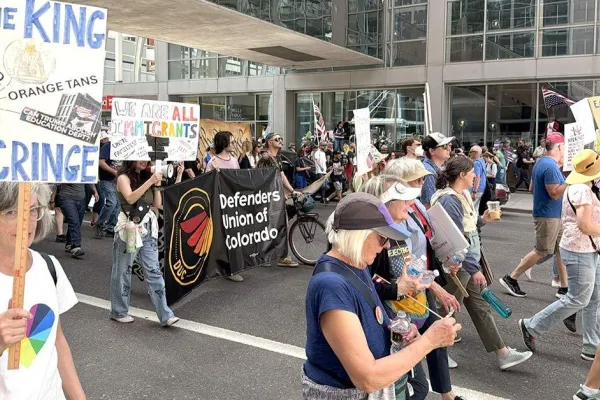 CWAers Participated in No Kings Rallies Around the Country