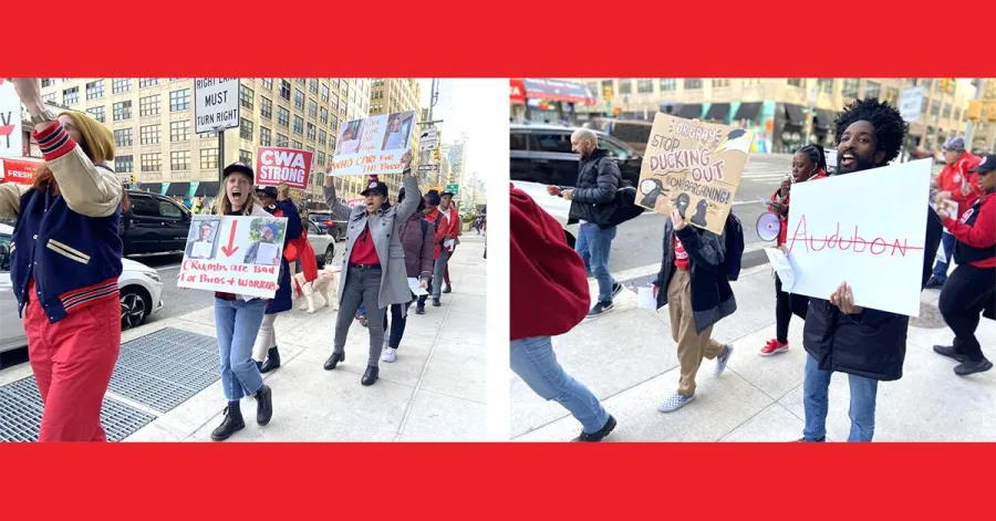Audubon Bird Union Rally