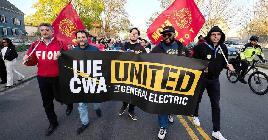 IUE-CWA Rallies for May Day