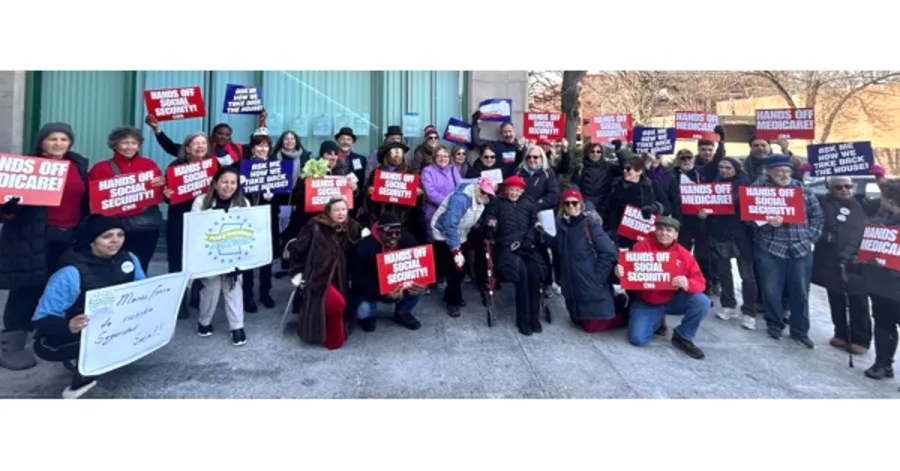NY and NJ Members Rally for Social Security