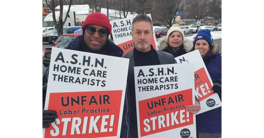 Visiting Home Health Therapists Strike