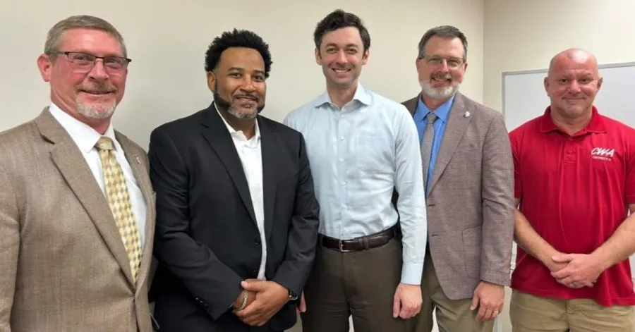 Broadband Brigade Meets Sen. Jon Ossoff