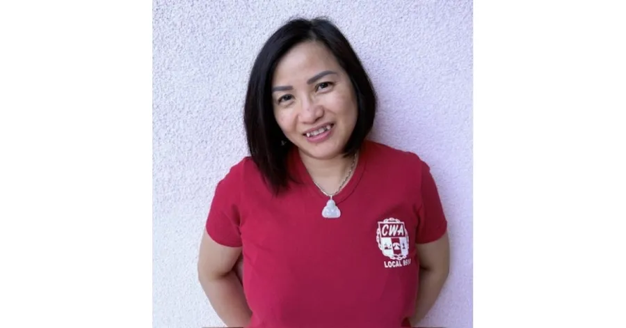 CWA Local 9510 Secretary-Treasurer Kristy Pham