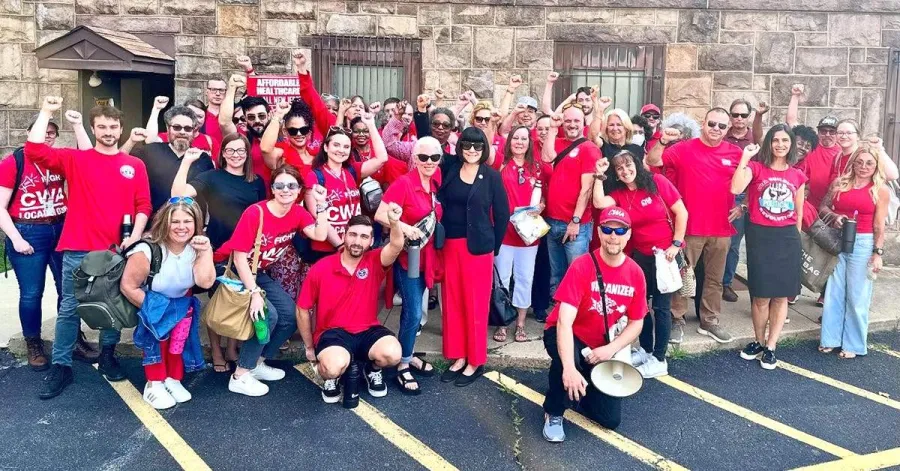 CWA New Jersey Healthcare Rally