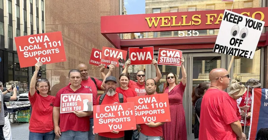 CWAers Fight Against USPS Privatization