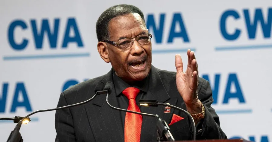 CWA President Claude Cummings Jr. at CWA 80th Convention