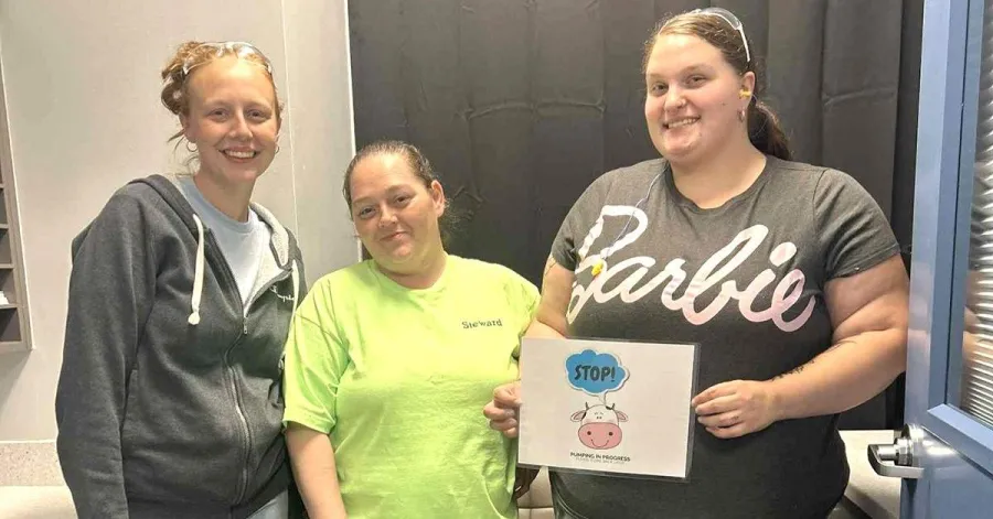 IUE-CWA Working Mothers Gain Lactation Room