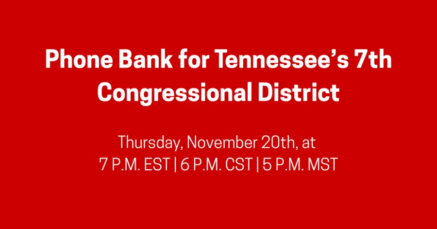 Phone Bank for TN 7th