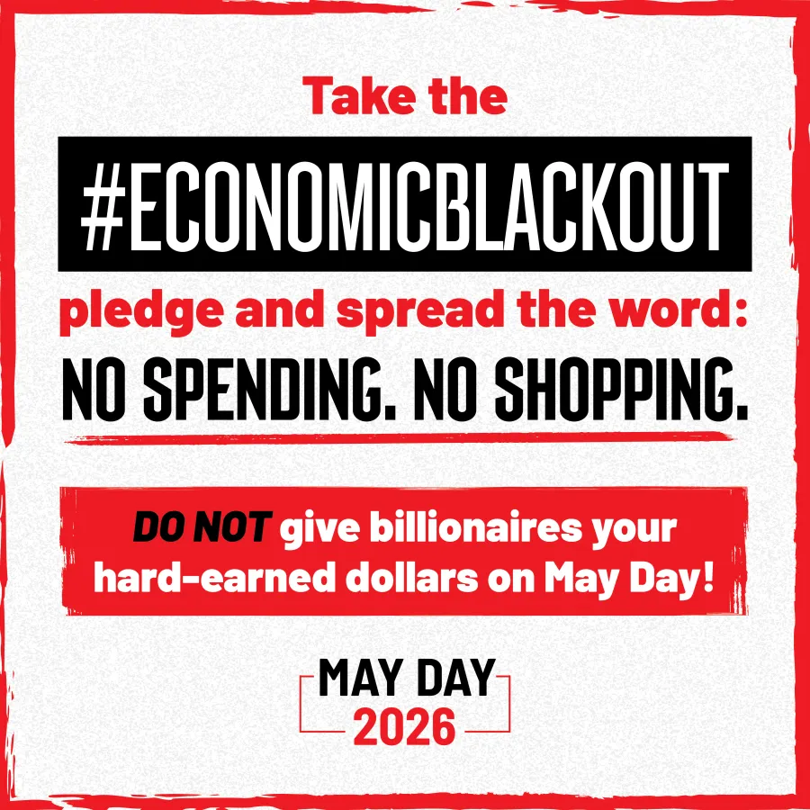 May Day 2026 Economic Blackout