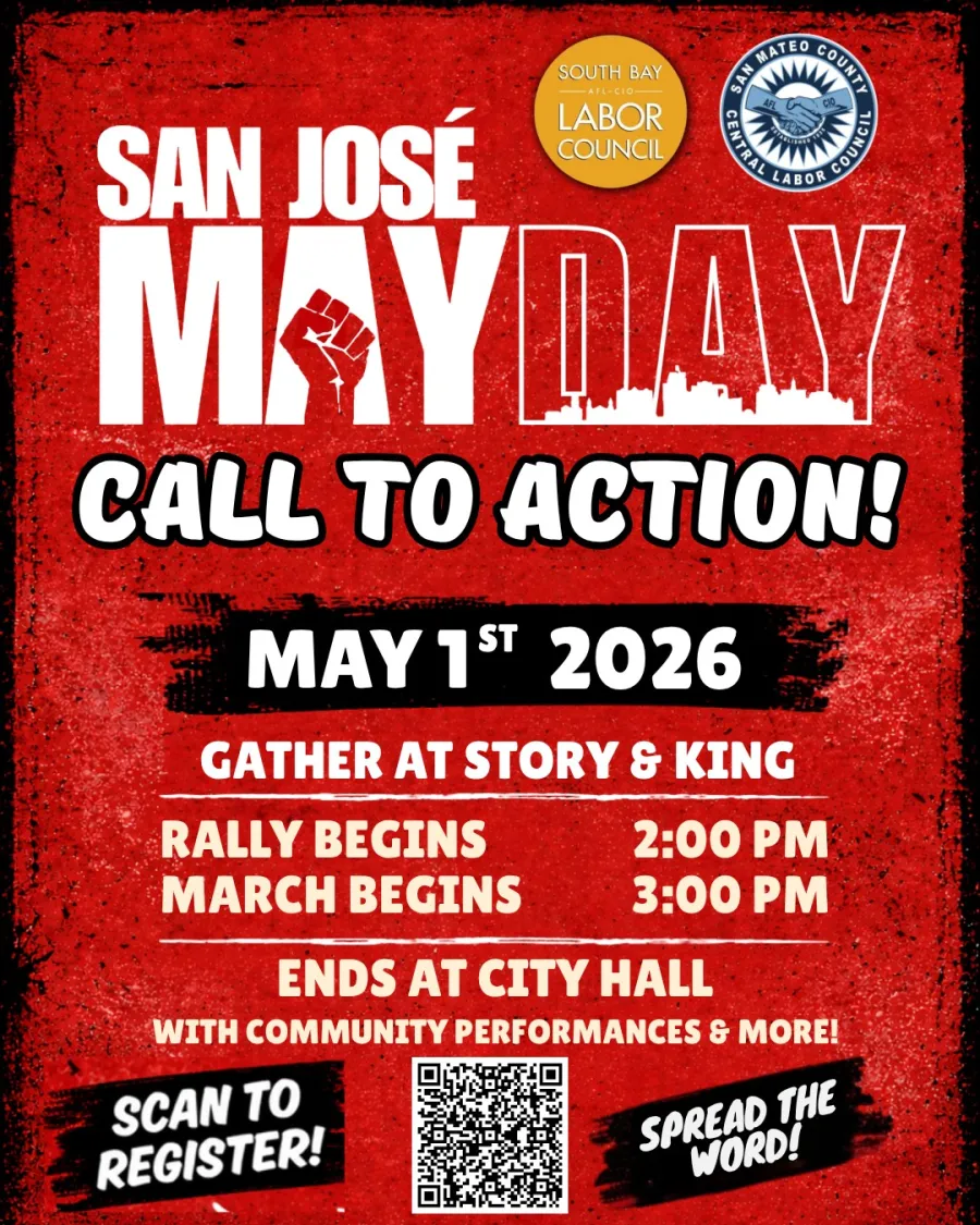 San Jose May Day Event Flyer