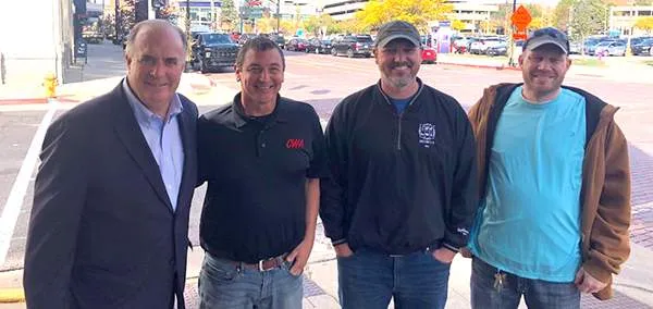 Michigan CWAers Meet with Dan Kildee