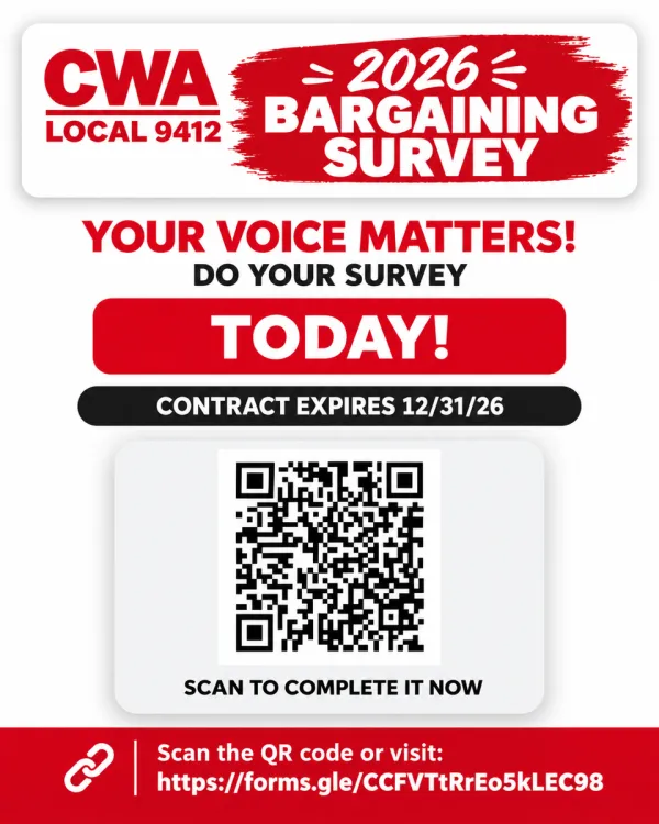 CBRE/DirectLine Bargaing Survey QR Code Flyer